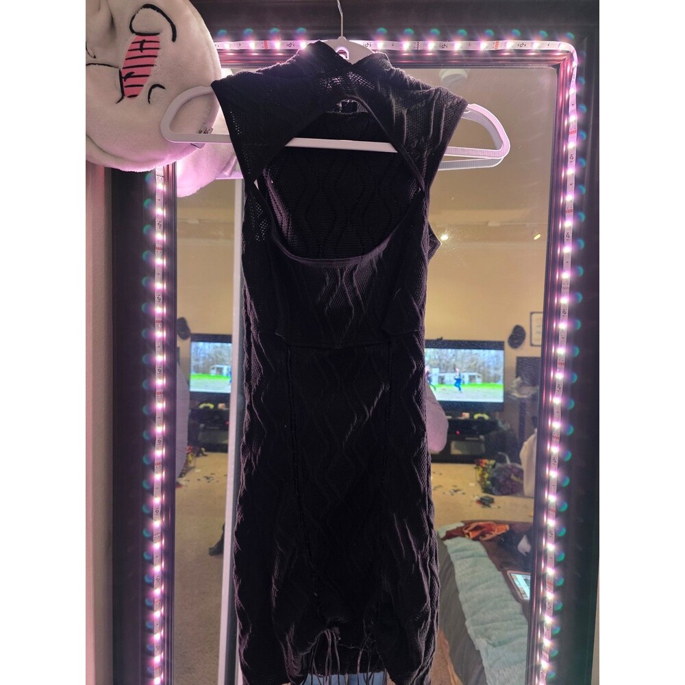 Widow black dress
